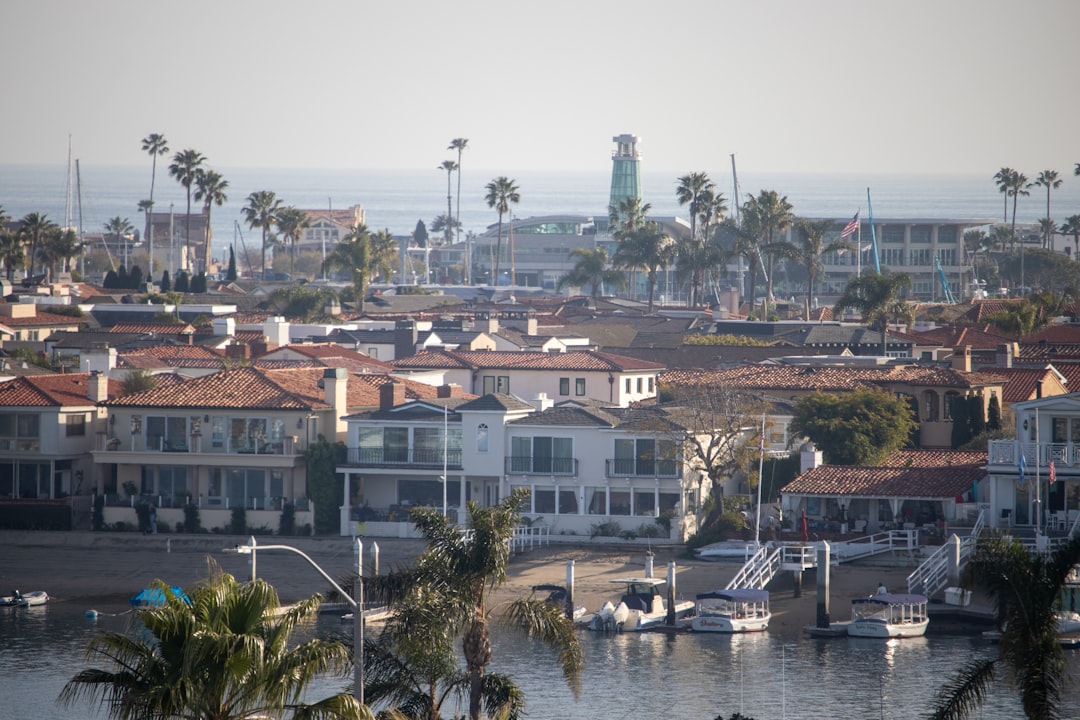 Landscape work in Newport Beach, CA
